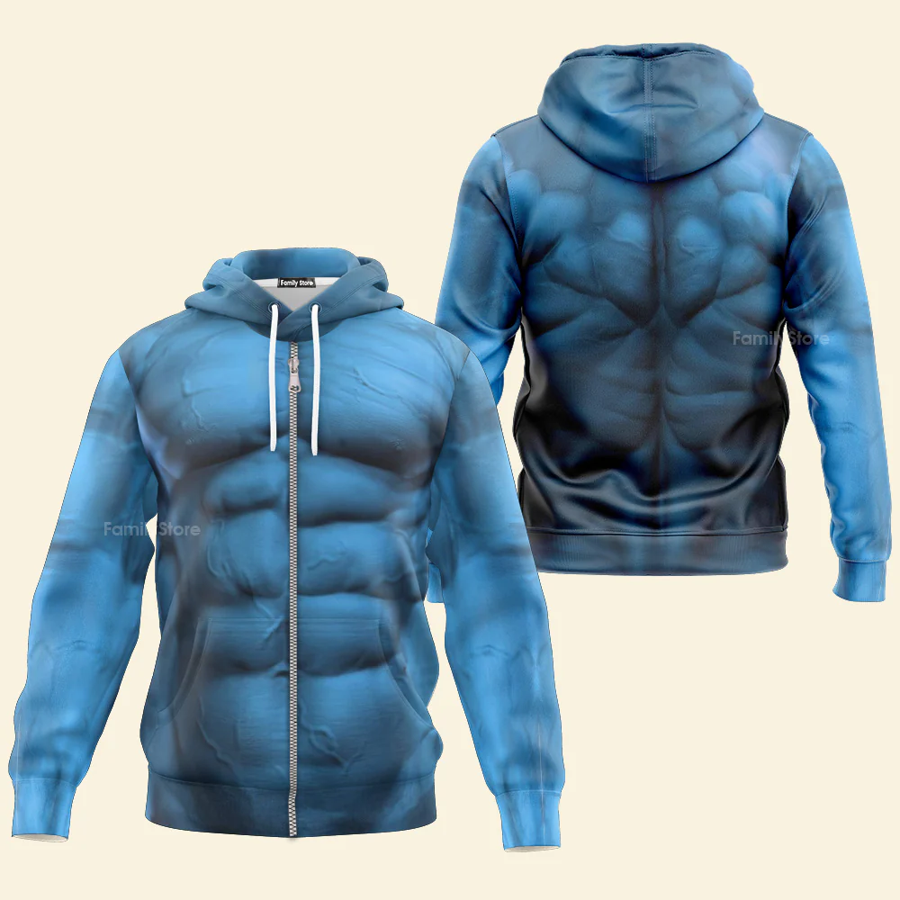 Dr Manhattan Costume Cosplay Hoodie - Image 3