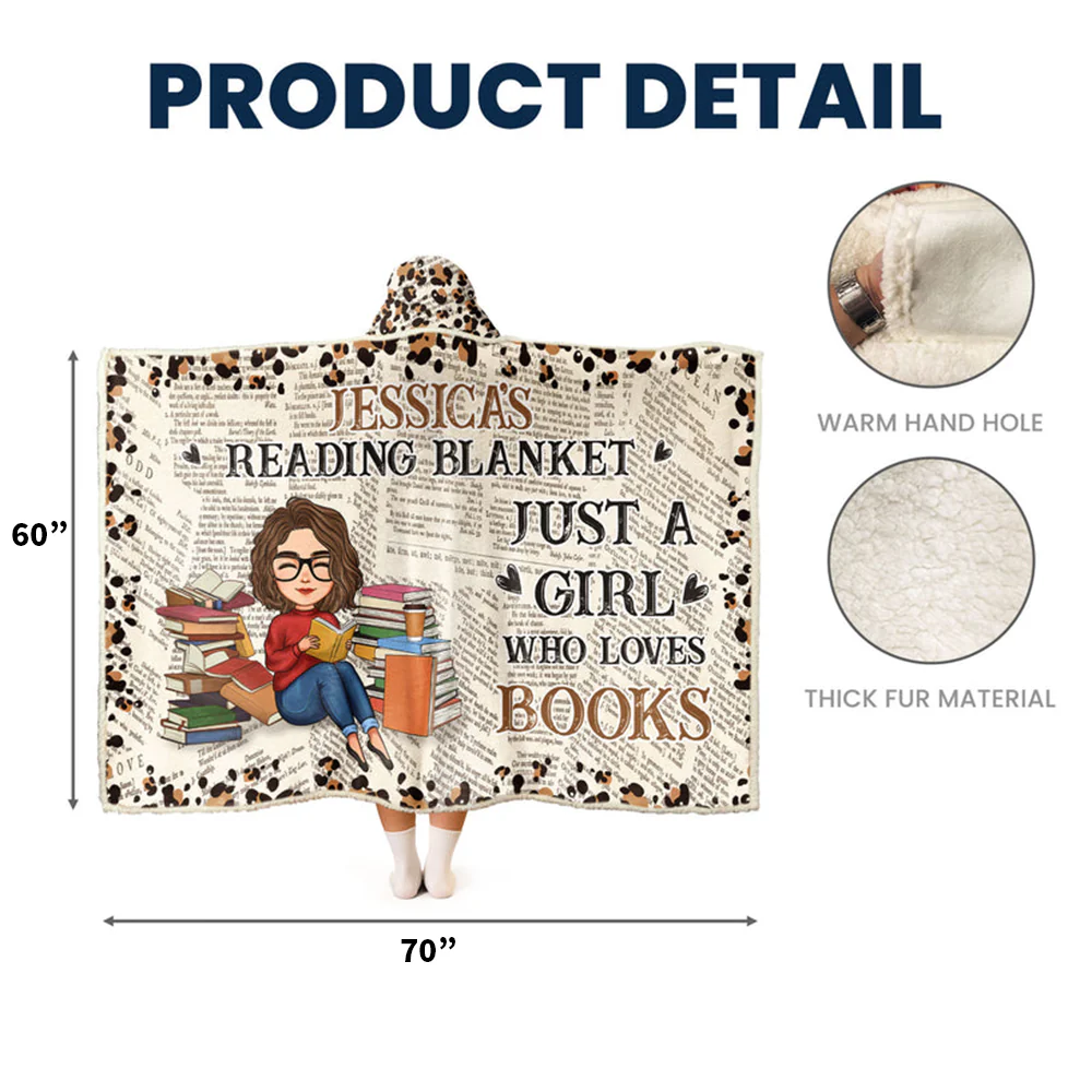 Custom Photo Kid Construction- Personalized Wearable Hooded Blanket - Funny Gift For Kid From Mom, Grandma, Grandmother, Mothers Day NA94 - Image 5