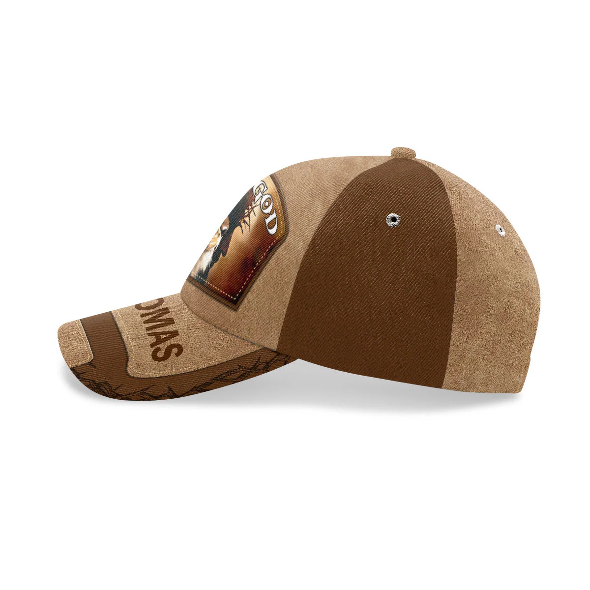 Man Of God - Personalized Classic Cap - Gift For Dad, Husband, Grandpa HN02 - Image 3